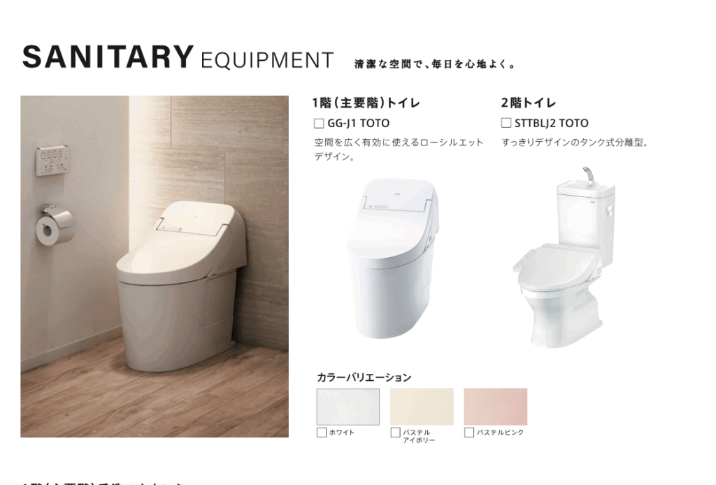 住友林業のトイレ