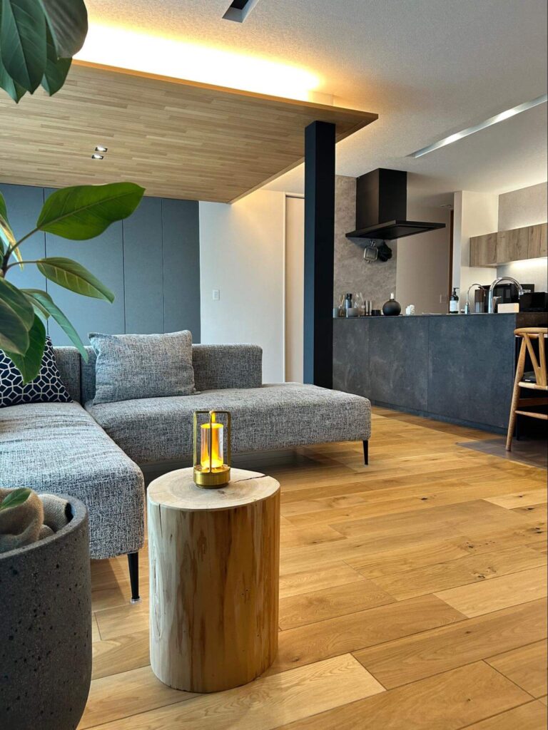 ▲家族との距離を心地よく感じられる平屋は、Tさん一家にとってベストな選択肢だったそう。
