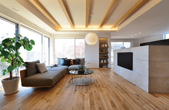 「上質な空間」をそのまま形にしたようなモデルハウス