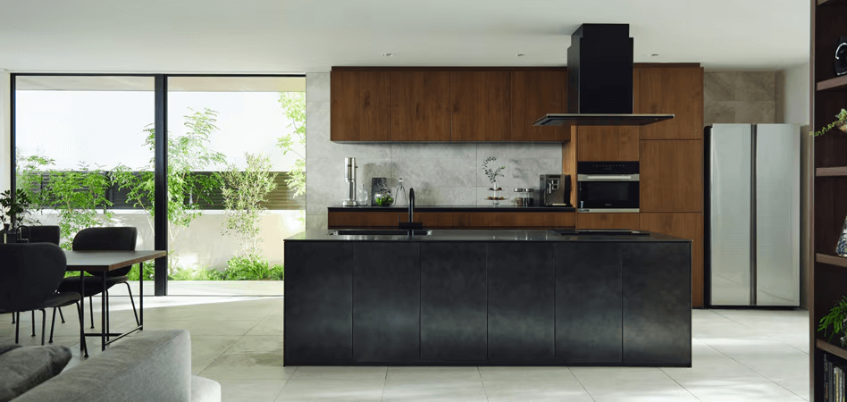 リクシルのリシェルは、住友林業の施主からも人気の高いキッチン