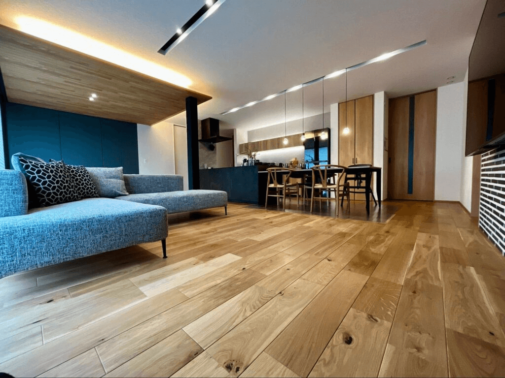 約35坪・3LDK（将来的に4LDKに間仕切り可）の平屋