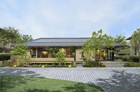 住友林業の展示場の中には、平屋タイプのモデルハウスもいくつかあります
